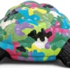 Casa Padrino Deko Skulptur Schildkröte Mehrfarbig / Schwarz 110 cm - Garten Deko Figur