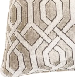 Casa Padrino Deko Zierkissen Grau 60 x 60 cm - Luxus Wohnzimmer Accessoires