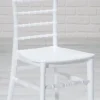 Casa Padrino Designer Acryl Stuhl Set Weiß 40 x 46 x H. 92,5 cm - Esszimmerstühle - Acryl Esszimmer Möbel