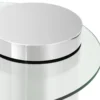 Casa Padrino Designer Beistelltisch Silber 65 x H. 51 cm - Luxus Kollektion