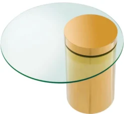 Casa Padrino Designer Beistelltisch Gold 65 x H. 51 cm - Luxus Möbel