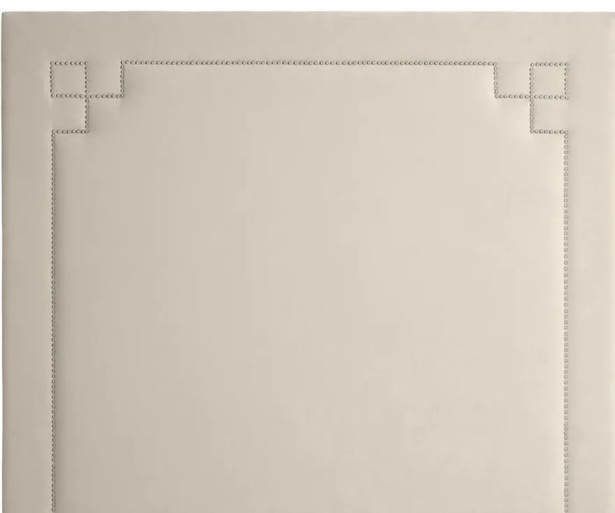Casa Padrino Designer Bett-Kopfteil Naturfarbig 180 x H. 150 cm - Luxus Schlafzimmermöbel