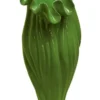 Casa Padrino Designer Blumenvase Grün B. 24 cm Höhe 60 cm - Dekovase