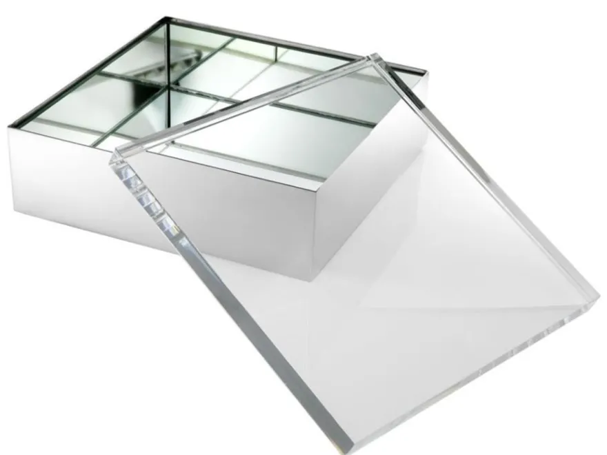 Casa Padrino Designer Box mit Deckel - Luxus Dekoration