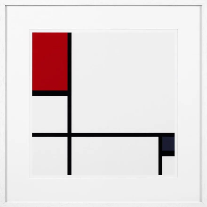 Casa Padrino Designer Deko Bilder 2er Set Mehrfarbig / Weiß 75 x H. 75 cm - Luxus Kunstdrucke