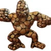 Casa Padrino Designer Deko Skulptur Gorilla Affe Gold / Schwarz 125 x 60 x H. 102 cm - Wetterbeständige Dekofigur - Garten Terrassen Deko