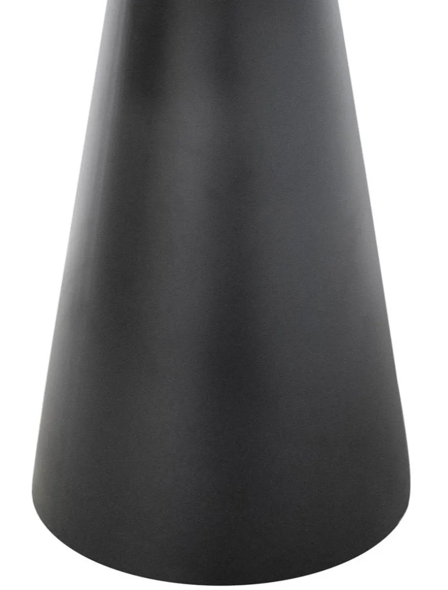 Casa Padrino Designer Esstisch Schwarz / Weiß 120 x H. 76 cm - Esszimmertisch