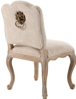 Casa Padrino Designer Esszimmerstuhl Beige - Luxus Qualität