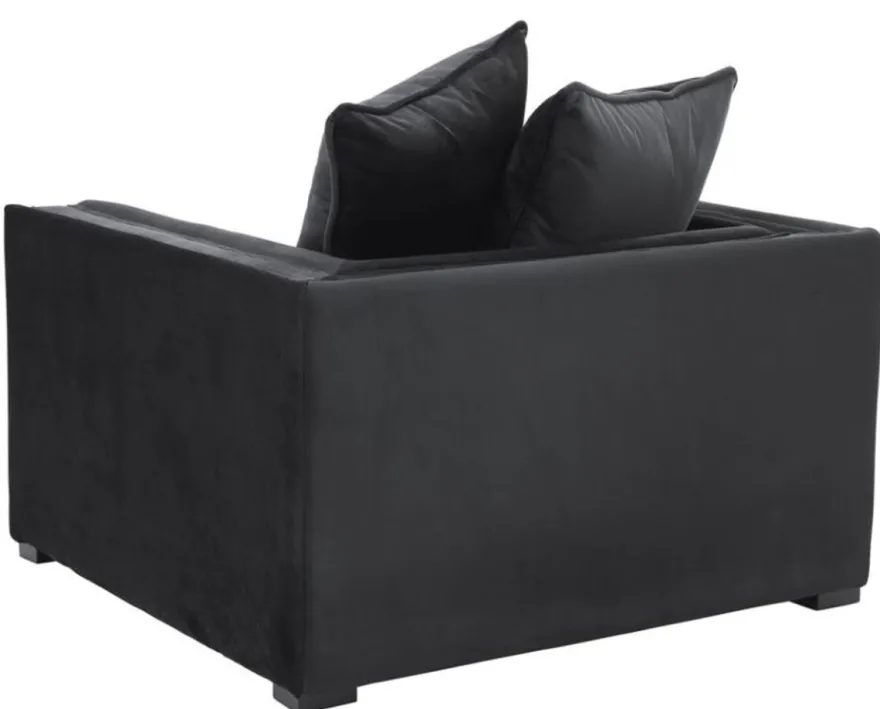 Casa Padrino Designer Hotel Sessel Schwarz - Luxus Kollektion