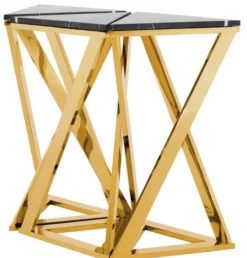 Casa Padrino Designer Konsole 3er Set Gold 95 x 41 x H. 80,5 cm - Luxus Kollektion