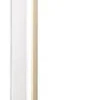 Casa Padrino Designer LED Stehleuchte Antik Messingfarben 37,5 x 25,4 x H. 111,8 cm - Moderne Stehlampe - Wohnzimmer Lampe - Luxus Qualität