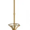 Casa Padrino Designer Luxus Garderobenständer London - Edelstahl - Messing Finish - H: 184 cm