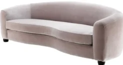 Casa Padrino Designer Luxus Sofa Hellgrau - Luxus Qualität