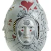 Casa Padrino Designer Porzellan Vase mit Deckel Grau / Mehrfarbig Ø 27 x H. 39 cm - Handgefertigtes & Handbemaltes Luxus Deko Objekt