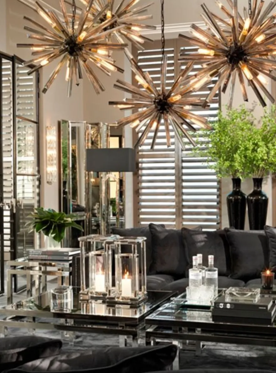 Casa Padrino Designer Raumteiler Silber 150 x H. 220 cm - Luxus Qualität