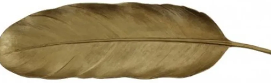 Casa Padrino Designer Schale Gold 43,5 x 12 x H. 4 cm - Luxus Dekoration