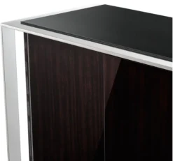 Casa Padrino Designer Schrank 200 x 52 x H. 80,5 cm - Luxus Wohnzimmerschrank
