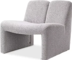 Casa Padrino Designer Sessel Grau 75 x 73 x H. 72,5 cm - Wohnzimmer & Hotel Sessel - Wohnzimmer & Hotel Möbel - Luxus Kollektion