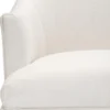 Casa Padrino Designer Sessel Weiß 63 x 63 x H. 81 cm - Luxus Kollektion