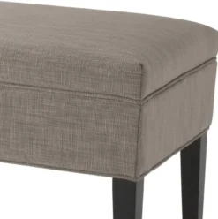 Casa Padrino Designer Sitzbank Hellbraun 140 x 50 x H. 45 cm - Luxus Möbel