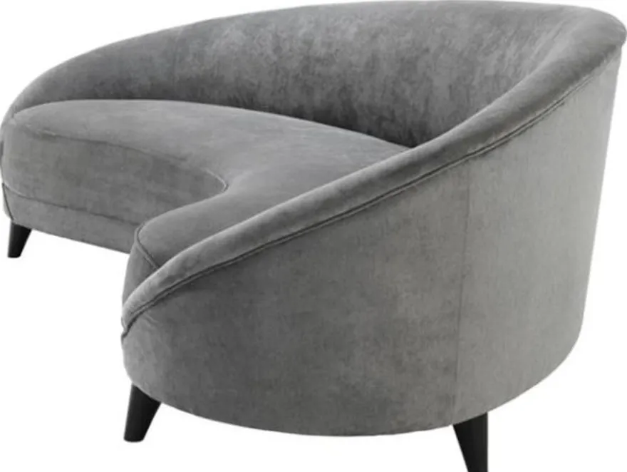 Casa Padrino Designer Sofa Hellgrau 245 x 87 x H. 79 cm - Luxus Hoteleinrichtung