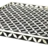 Casa Padrino Designer Tablett 50 x 50 cm - Luxus Serviertablett