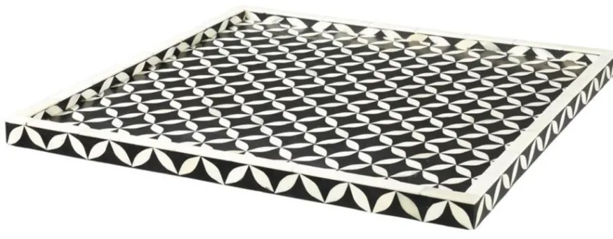 Casa Padrino Designer Tablett 50 x 50 cm - Luxus Serviertablett
