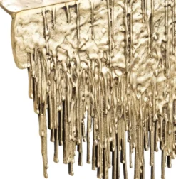 Casa Padrino Designer Tisch Deko Objekt Messingfarben 44,5 x 24 x H. 5 cm - Schreibtisch Deko - Deko Accessoires - Luxus Kollektion