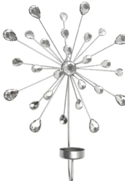 Casa Padrino Designer Wandkerzenhalter 4er Set Silber 24 x 6 x H. 31 cm - Dekorative Wanddeko