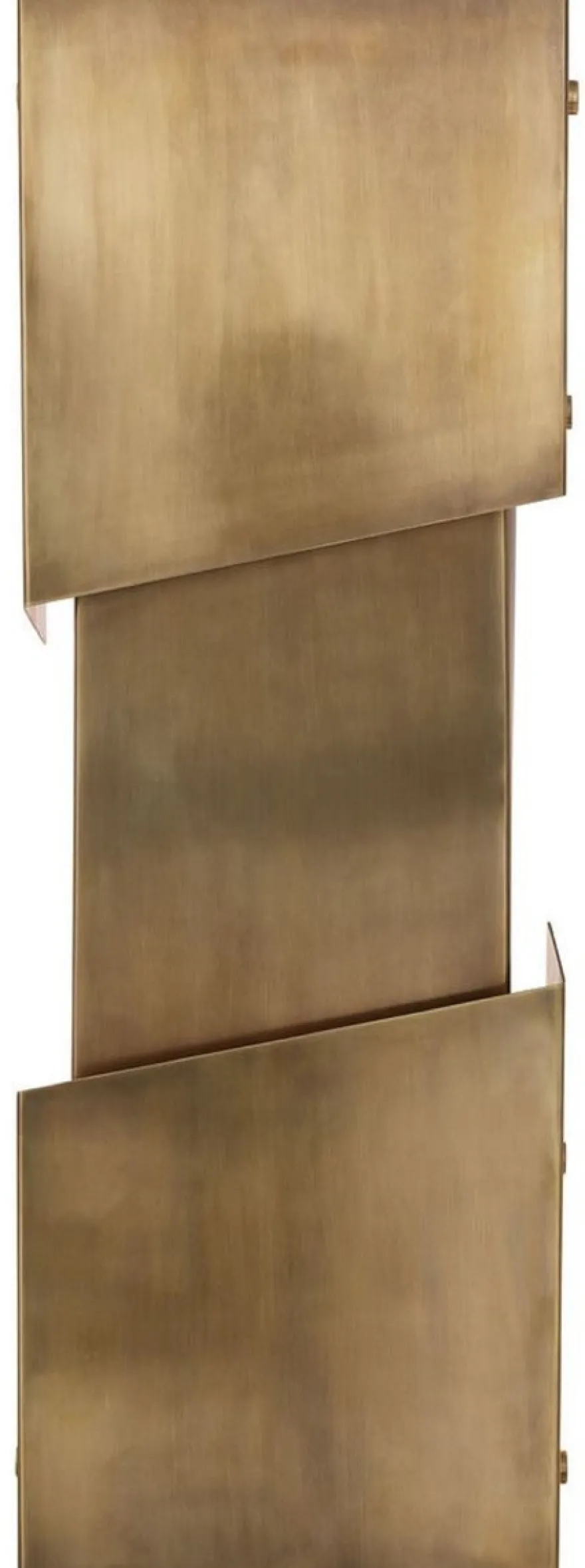 Casa Padrino Designer Wandleuchte Vintage Messingfarben 23 x 12 x H. 64,5 cm - Moderne Wandlampe - Luxus Qualität