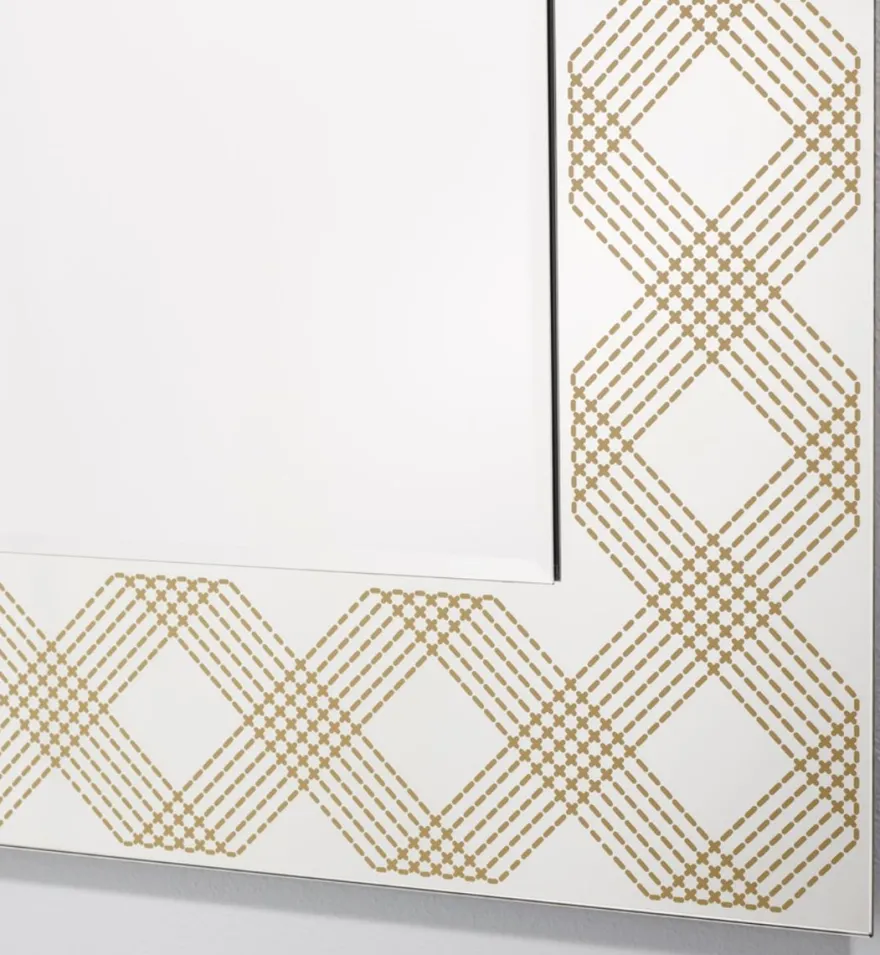 Casa Padrino Designer Wandspiegel Bronze 98 x H. 125 cm - Wohnzimmer Spiegel - Garderoben Spiegel - Luxus Möbel