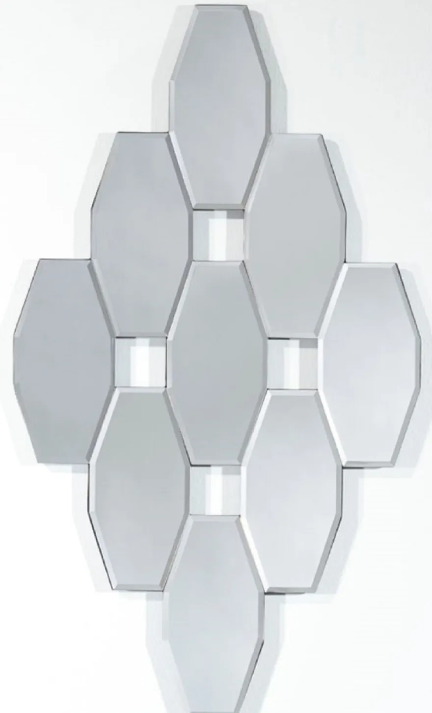 Casa Padrino Designer Wohnzimmer Spiegel / Wandspiegel 40 x H. 70 cm - Luxus Deko Accessoires