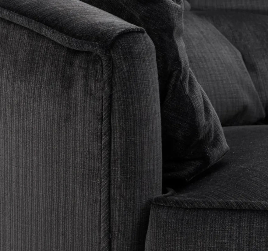 Casa Padrino Drehsessel Schwarz 90 x 86 x H. 72 cm - Luxus Qualität