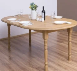 Casa Padrino Esstisch im Landhausstil, 116 x 116 x 78 cm