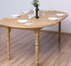 Casa Padrino Esstisch im Landhausstil, 116 x 116 x 78 cm