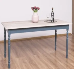 Casa Padrino Esstisch im Landhausstil, 140 x 70 x 78 cm