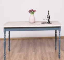 Casa Padrino Esstisch im Landhausstil, 140 x 70 x 78 cm