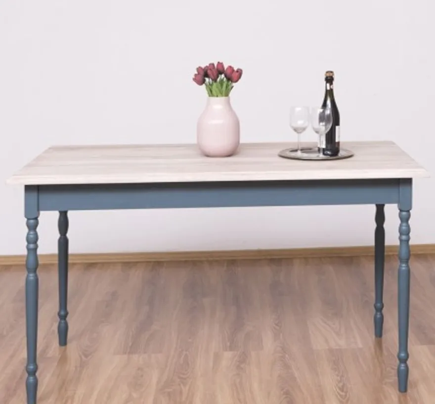 Casa Padrino Esstisch im Landhausstil, 140 x 70 x 78 cm
