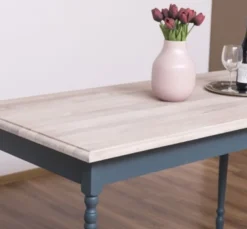 Casa Padrino Esstisch im Landhausstil, 140 x 70 x 78 cm