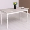 Casa Padrino Esstisch im Landhausstil, 140 x 70 x 78 cm