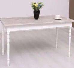 Casa Padrino Esstisch im Landhausstil, 140 x 70 x 78 cm