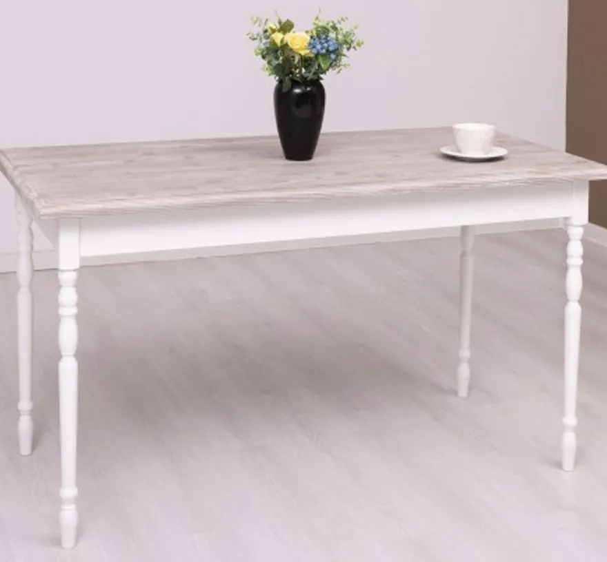 Casa Padrino Esstisch im Landhausstil, 140 x 70 x 78 cm