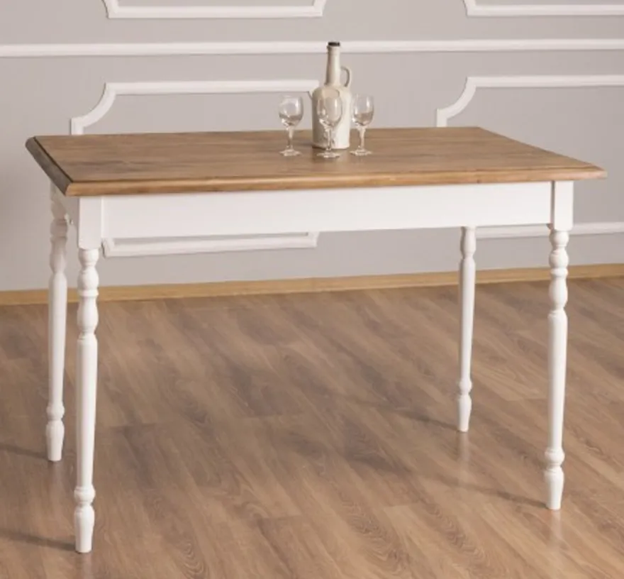 Casa Padrino Esstisch im Landhausstil, 140 x 70 x 78 cm
