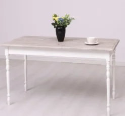 Casa Padrino Esstisch im Landhausstil, 140 x 70 x 78 cm