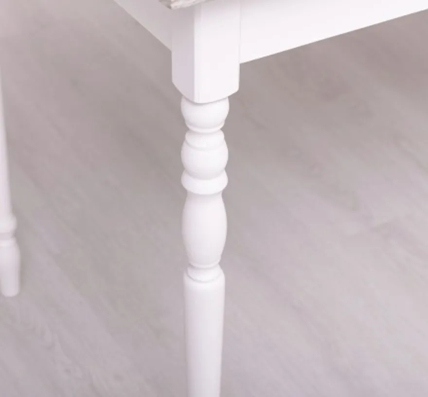 Casa Padrino Esstisch im Landhausstil, 140 x 70 x 78 cm