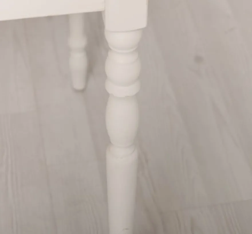 Casa Padrino Esstisch im Landhausstil mit Eichenholzplatte, 120 x 70 x 78 cm