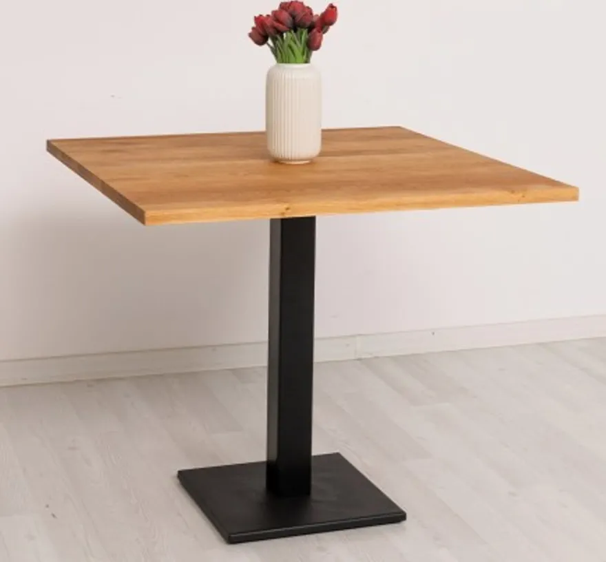 Casa Padrino Esstisch im Landhausstil, 80 x 80 x 78 cm