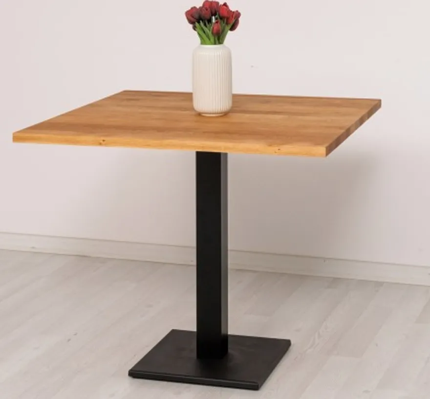 Casa Padrino Esstisch im Landhausstil, 80 x 80 x 78 cm