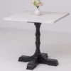 Casa Padrino Esstisch im Landhausstil, 80 x 80 x 78 cm