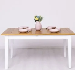 Casa Padrino Esstisch im Landhausstil, 160 x 90 x 78 cm
